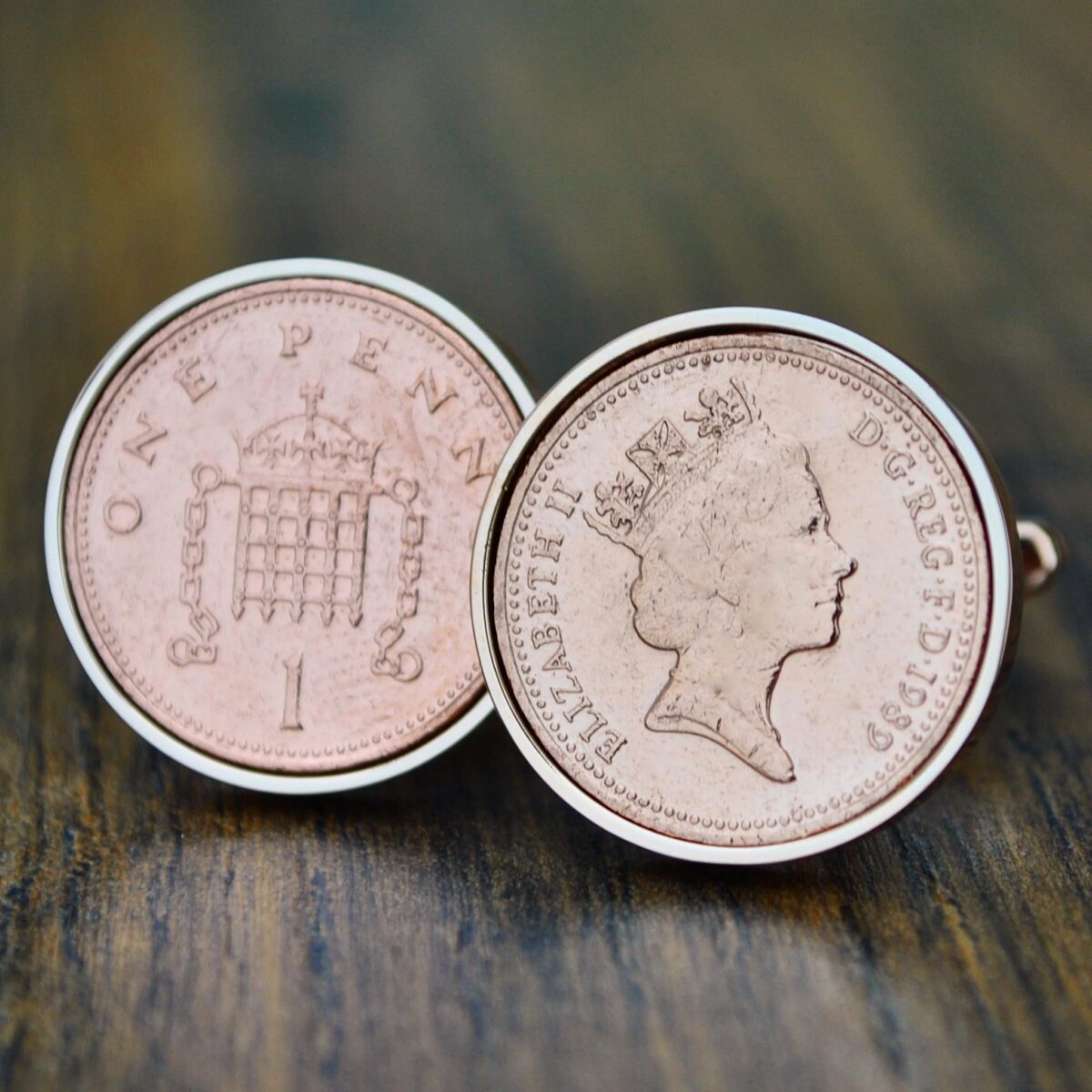 1989 One Penny Cufflinks