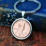 1989 U.S. Penny Coin Keyring