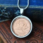1989 Canadian Penny Coin Necklace