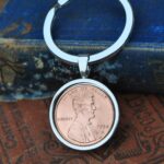 1994 U.S. Penny Coin Keyring