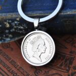 1995 Australian Five Cents Keyring