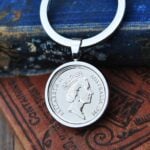 1996 Australian Five Cents Keyring