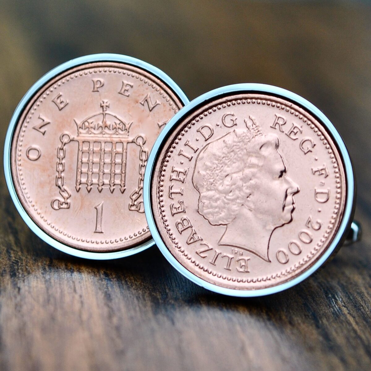 2000 One Penny Cufflinks
