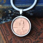 2001 U.S. Penny Coin Keyring
