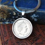 2001 Australian Five Cents Keyring