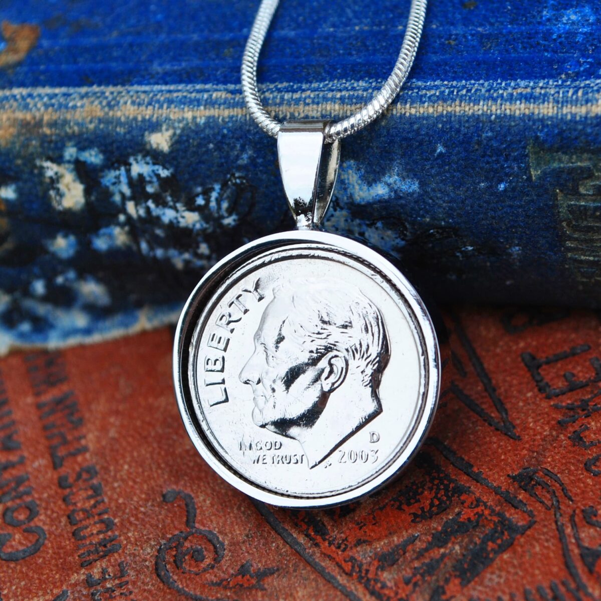 2003 U.S. Dime Coin Necklace