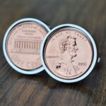 2005 U.S. Penny Coin Cufflinks