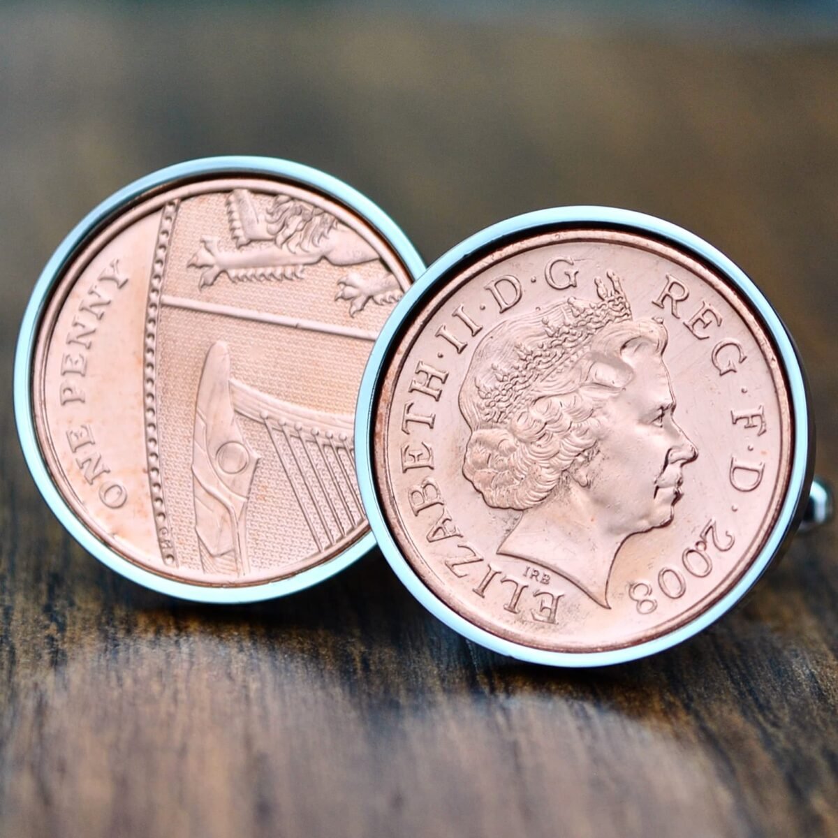 2008 One Penny Cufflinks
