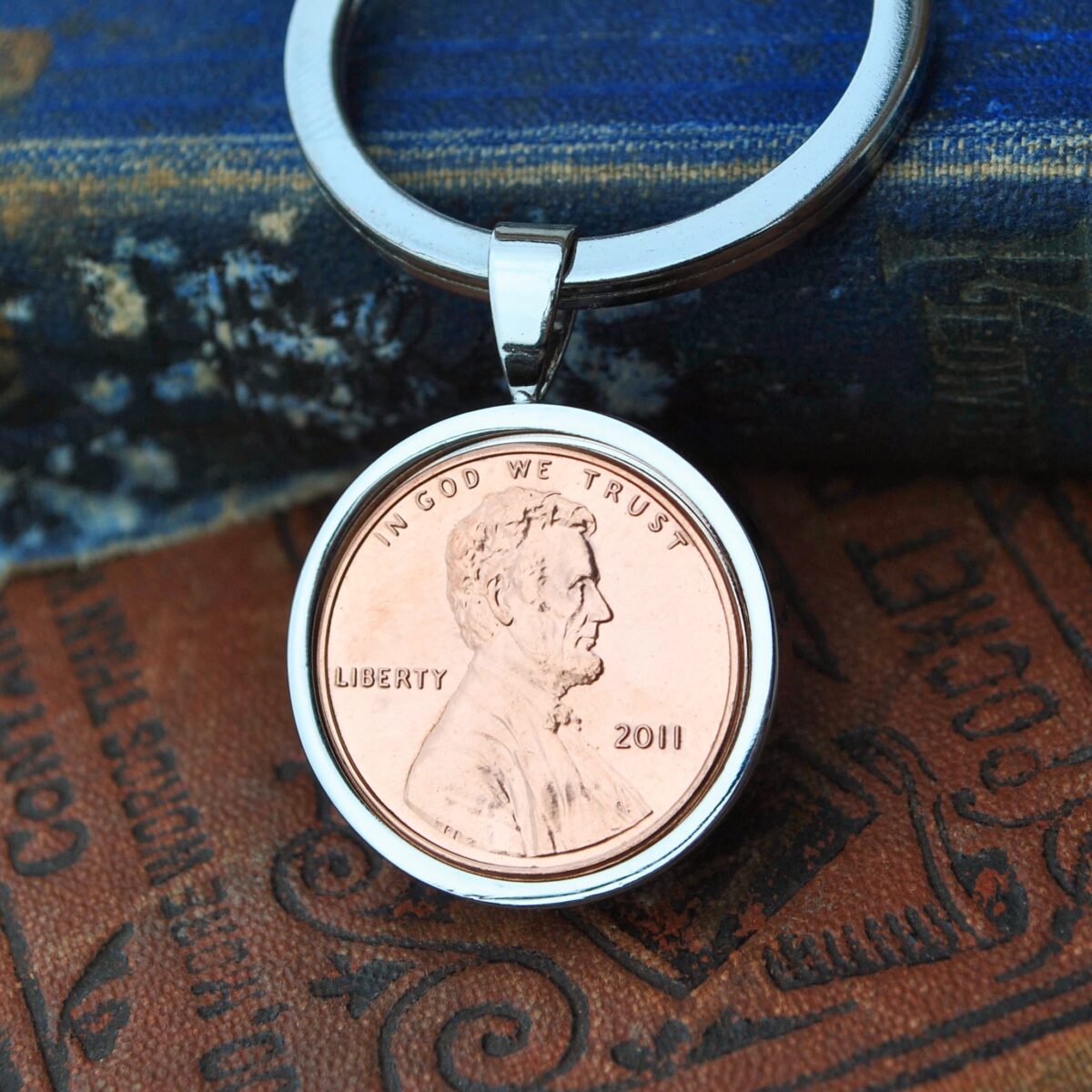 2011 U.S. Penny Coin Keyring