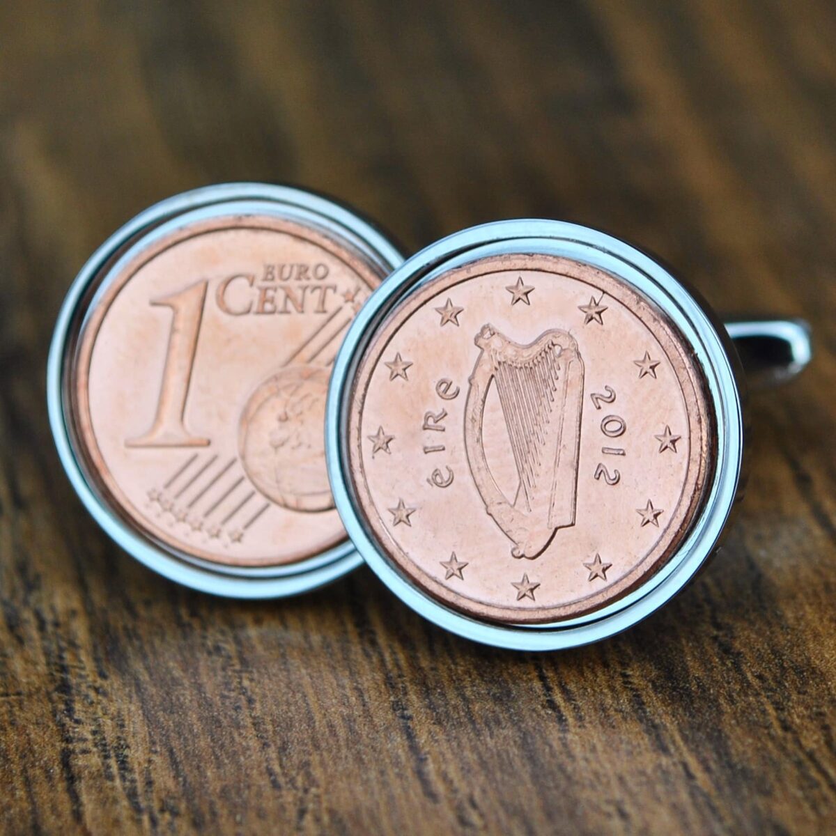 2012 Irish One Cent Cufflinks