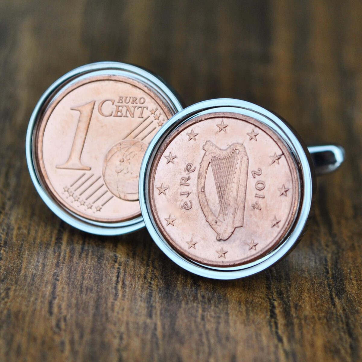 2014 Irish One Cent Cufflinks