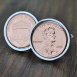 2016 U.S. Penny Coin Cufflinks
