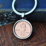 2016 U.S. Penny Coin Keyring
