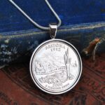  Arizona State Quarter Coin Necklace