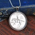  Delaware State Quarter Coin Necklace