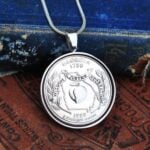  Georgia State Quarter Coin Necklace