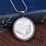  Oregon State Quarter Coin Necklace