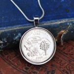  South Carolina State Quarter Coin Necklace