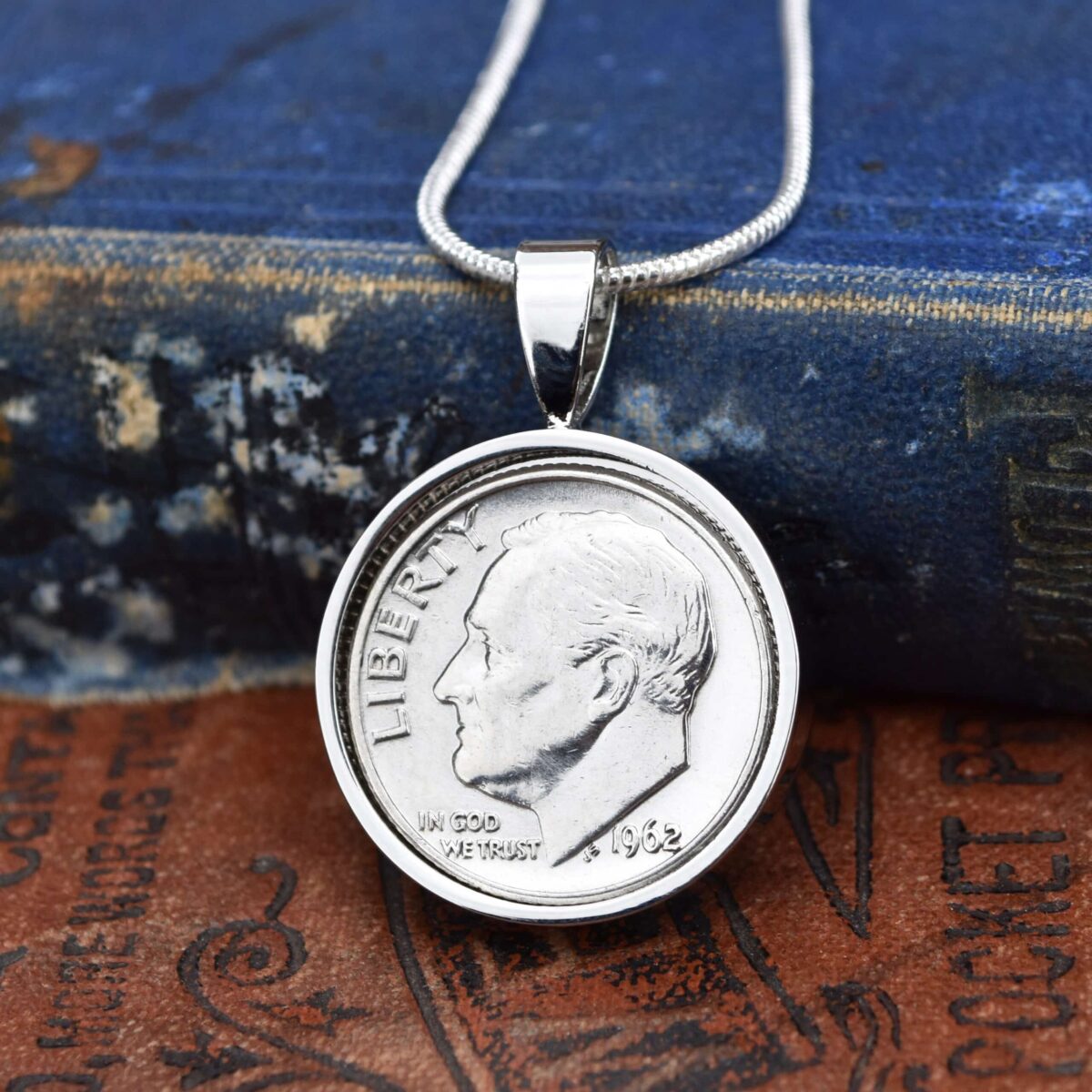 1962 U.S. Dime Coin Necklace