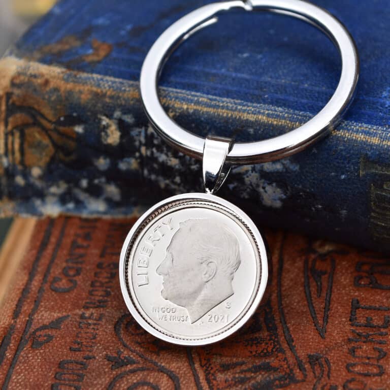 All Years - Coin Keyrings - Heads & Tails Jewellery