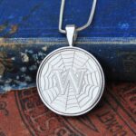 W Letter A to Z 10p Coin Necklace