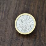 1931 Lucky Sixpence Coin Brooch/Tie Pin, 94th Birthday- Gold