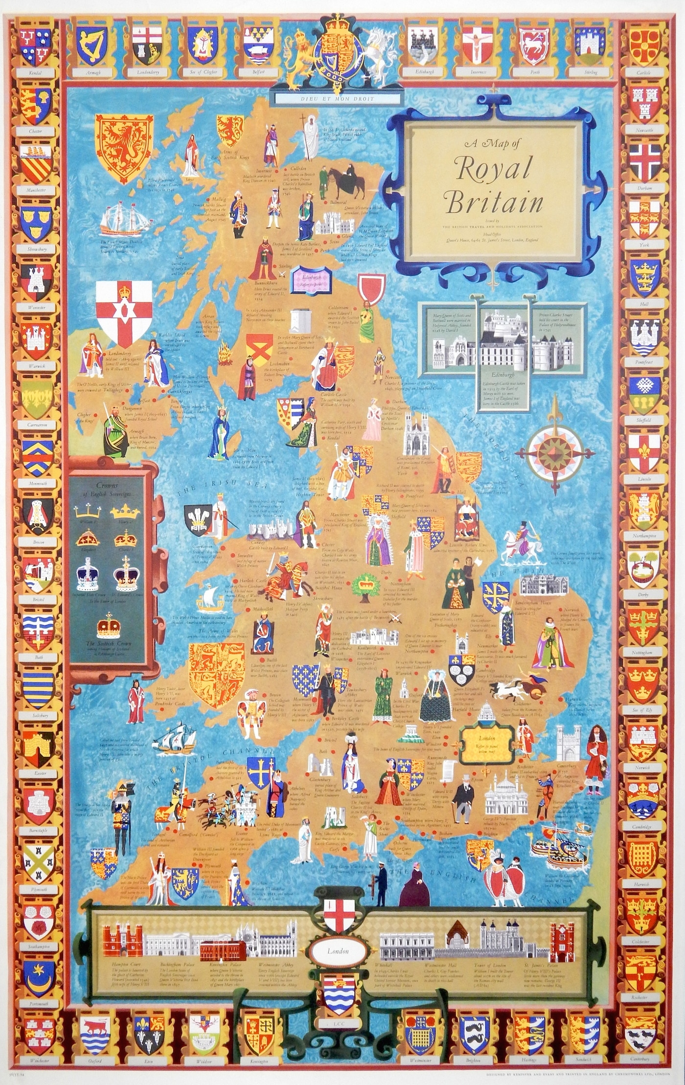 Royal Map of Britain