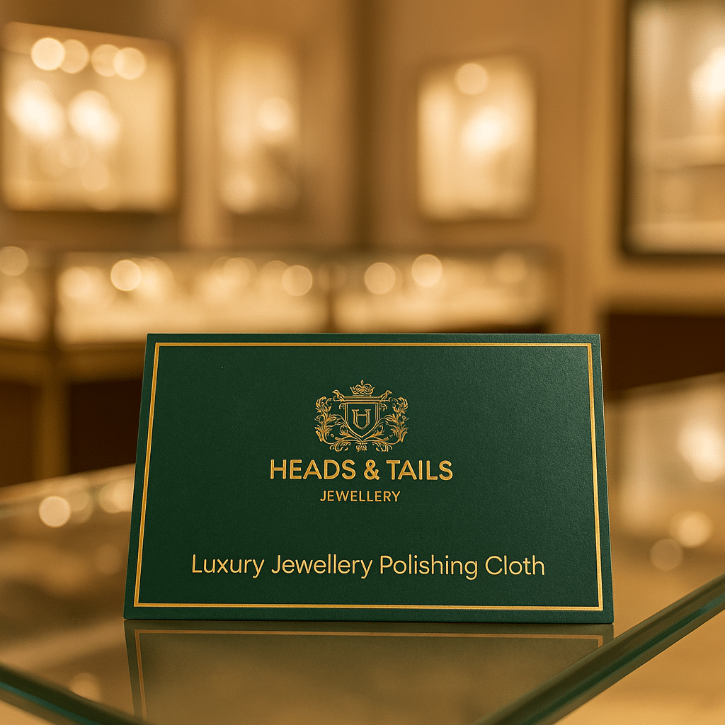 Add a Polishing Cloth to keep your jewellery looking new?