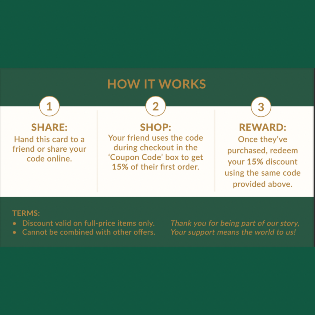 Heads and Tails Refer a Friend - How To