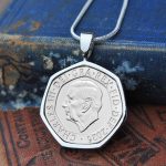 2026 Twenty Pence Coin Necklace, 0th Birthday- Silver