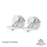 1984 Australian One Cent Cufflinks - Silver - Image 7