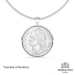 1964 U.S. Nickel Coin Necklace - Silver - Image 4