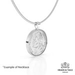1964 U.S. Nickel Coin Necklace - Silver - Image 5