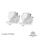 1945 Lucky Australian Shilling Coin Cufflinks - Silver - Image 7