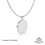 1945 Lucky Australian Sixpence Coin Necklace - Silver - Image 6