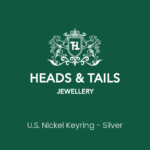 1964 U.S. Nickel Coin Keyring - Silver - Image 3