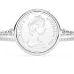 2016 Australian Five Cents Coin Bracelet, 10th Birthday Gift- Silver - Image 6