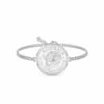 1943 Australian Shilling Coin Bracelet, 83rd Birthday Gift- Silver - Image 2