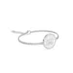 1953 Australian Sixpence Coin Bracelet, 73rd Birthday Gift- Silver - Image 4