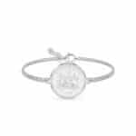 1953 Australian Sixpence Coin Bracelet, 73rd Birthday Gift- Silver - Image 2