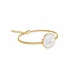 1953 Australian Sixpence Coin Bracelet, 73rd Birthday Gift- Gold - Image 4
