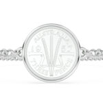 1953 Australian Threepence Coin Bracelet, 73rd Birthday Gift- Silver - Image 6