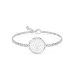 1953 Australian Threepence Coin Bracelet, 73rd Birthday Gift- Silver - Image 2
