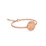 1944 Farthing Coin Bracelet, 82nd Birthday Gift- Rose Gold - Image 4