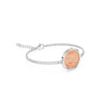 1944 Farthing Coin Bracelet, 82nd Birthday Gift- Silver - Image 4
