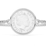 2016 Five Pence Coin Bracelet, 10th Birthday Gift- Silver - Image 6