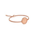 1981 Halfpenny Coin Bracelet, 45th Birthday Gift- Rose Gold - Image 4