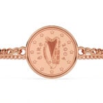 2011 Irish One Cent Coin Bracelet, 15th Birthday Gift- Rose Gold - Image 6