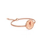1981 Irish Penny Coin Bracelet, 45th Birthday Gift- Rose Gold - Image 4