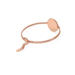 1977 One Pence Coin Bracelet, 49th Birthday Gift- Rose Gold - Image 7